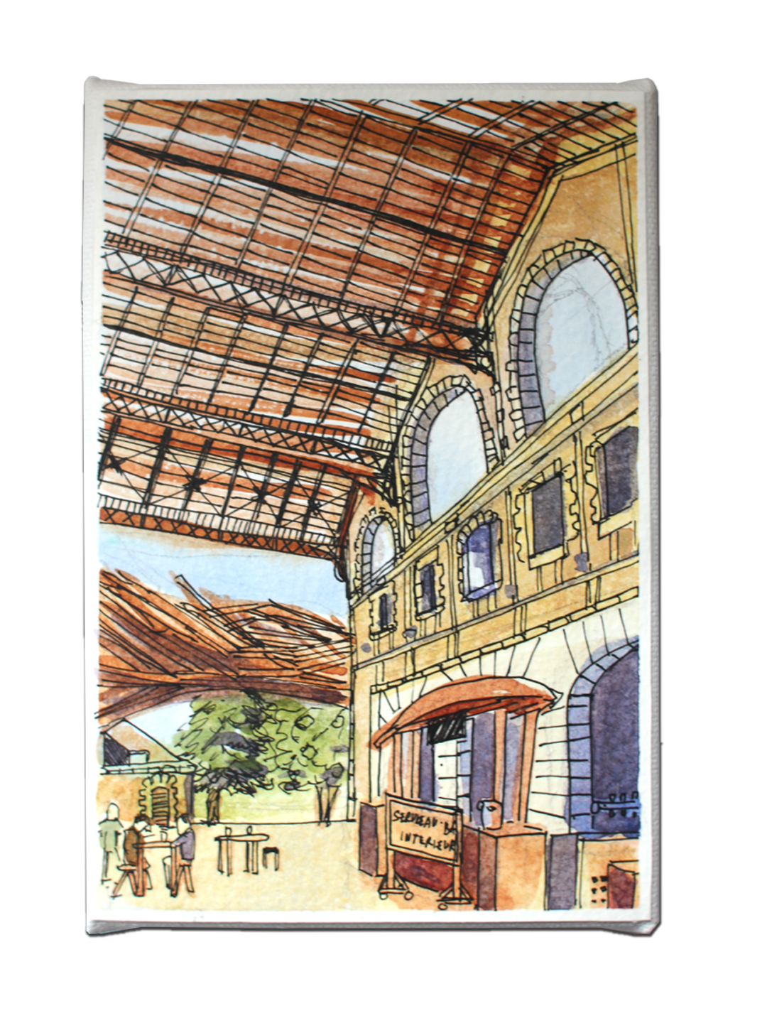 Bordeaux5CarrieBrummerLR bordeaux france, bordeaux wine, bordeaux region, plein air art, original fine art for sale, landscape art, southern france art, wine country art