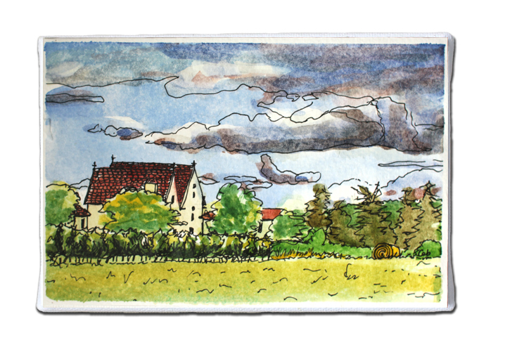 Bordeaux9CarrieBrummerLR bordeaux france, bordeaux wine, bordeaux region, plein air art, original fine art for sale, landscape art, southern france art, wine country art