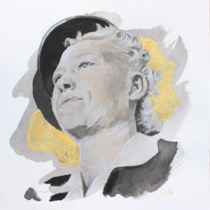 Painting of Ruth from Anonymous Woman series