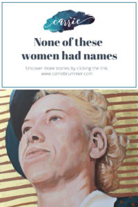 I found myself on the US National Archives looking at photos of Frida Kahlo, Rosa Parks, and Amelia Earhart as I started to build a series of artworks of these recognized women. That's when I came upon another set of images.