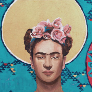 Frida Kahlo, Frida art, artist Carrie brummer, women idols, women empowerment,