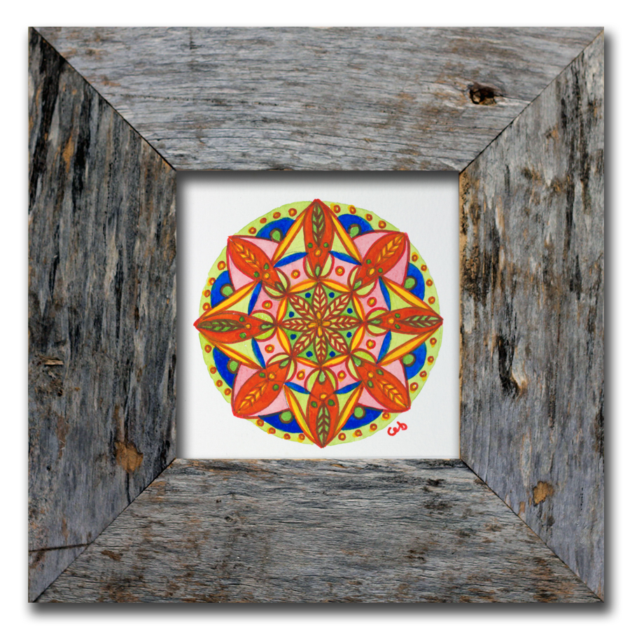 MandalaArtCarrieBrummer Blue Mandala Art Print, Miniature Framed Mandala Art, Bohemian Wall Decor, Mandala Wall Art, Boho Mandala Art Prints, Boho Hippy Decor, arts and collectibles, drawing and illustration, pen and ink, mandala wall art, framed mandalas, boho birthday gift, bohemian wall decor, yoga art print, boho interiors, festival lover gift, spiritual art zen, bohemian mandala, pen and ink art, indian ethnic art