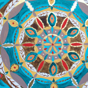 Blue Mandala Art Print, Miniature Framed Mandala Art, Bohemian Wall Decor, Mandala Wall Art, Boho Mandala Art Prints, Boho Hippy Decor, arts and collectibles, drawing and illustration, pen and ink, mandala wall art, framed mandalas, boho birthday gift, bohemian wall decor, yoga art print, boho interiors, festival lover gift, spiritual art zen, bohemian mandala, pen and ink art, indian ethnic art