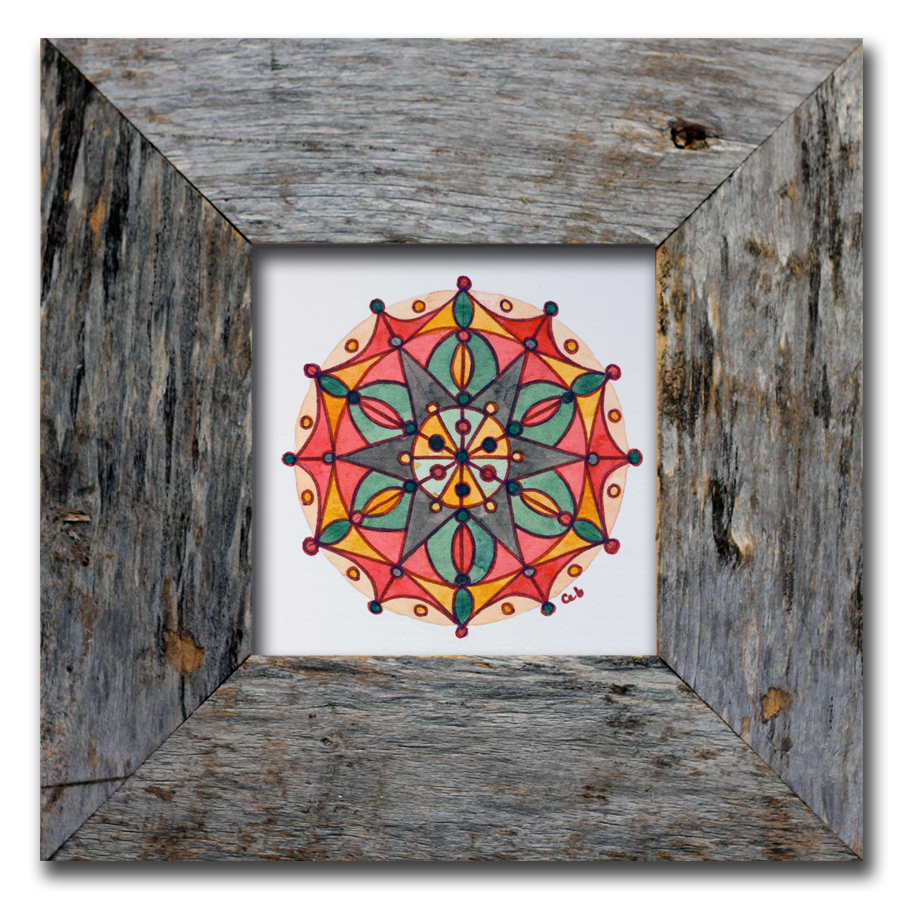 MandalaArtCarrieBrummer Blue Mandala Art Print, Miniature Framed Mandala Art, Bohemian Wall Decor, Mandala Wall Art, Boho Mandala Art Prints, Boho Hippy Decor, arts and collectibles, drawing and illustration, pen and ink, mandala wall art, framed mandalas, boho birthday gift, bohemian wall decor, yoga art print, boho interiors, festival lover gift, spiritual art zen, bohemian mandala, pen and ink art, indian ethnic art